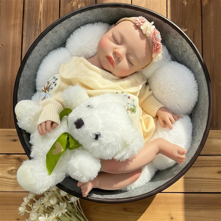Adorable Full Silicone Reborn Doll factory